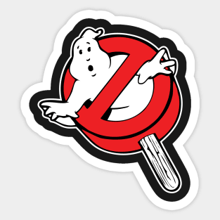 I aint afraid of no ice cream Sticker